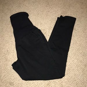Black maternity jeans